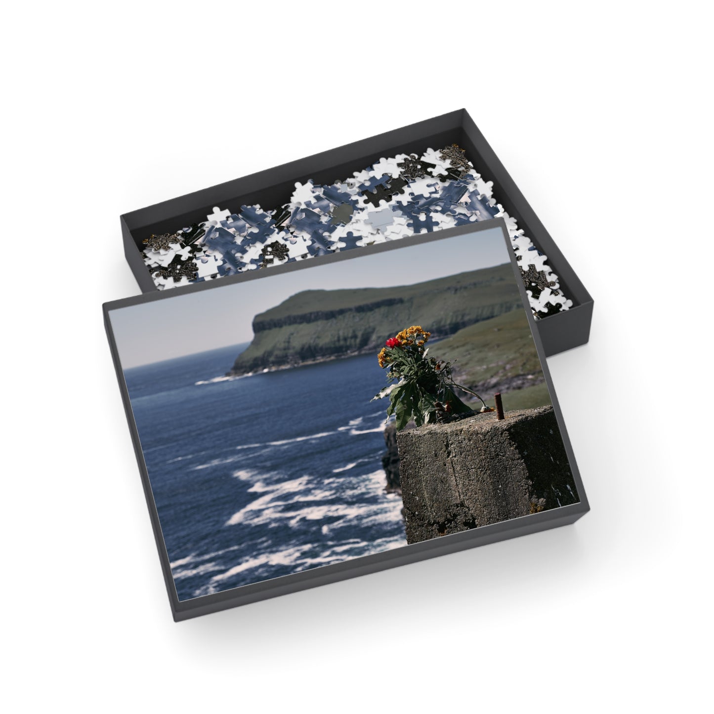 Jigsaw Puzzle - Picturesque North Atlantic Faroe Islands Landscape by Robin Eriksson - 252/500 Pieces