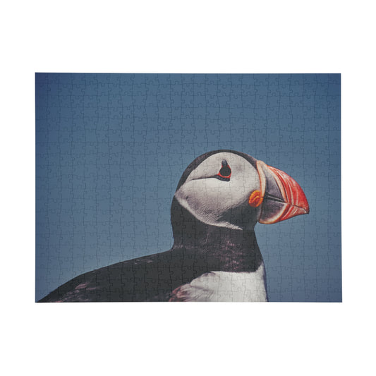 Puzzle - Puffin Close-Up - 252/500 Pieces